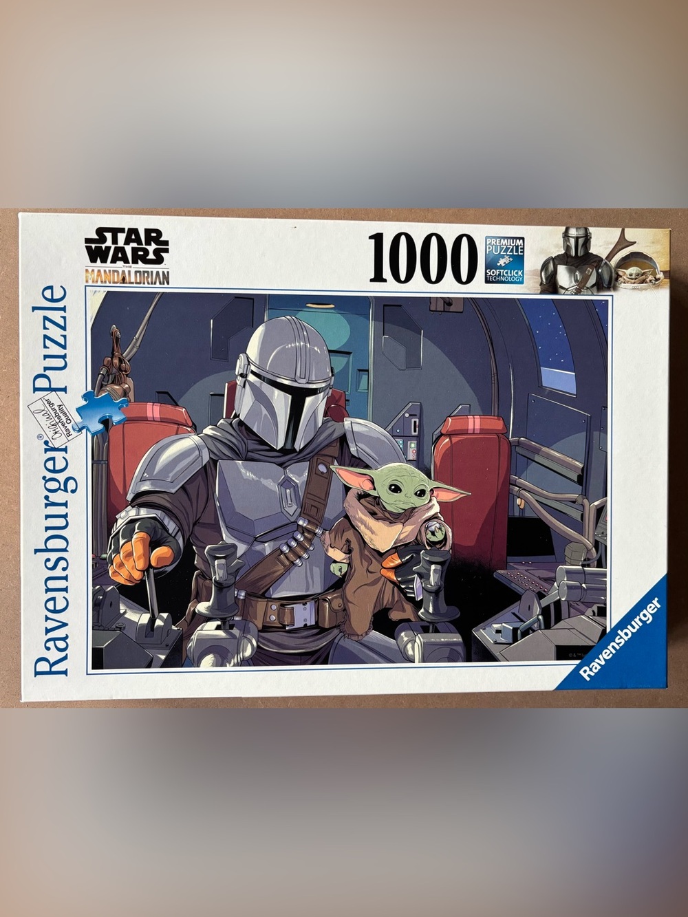 Star Wars Mandalorian 1000 Piece Ravensburger Puzzle